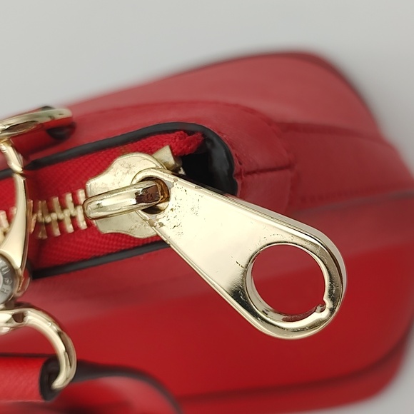 Henri Bendel Red Crossbody Satchel - Picture 7 of 15